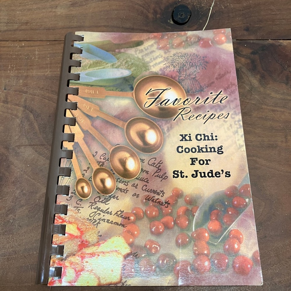 Favorite Recipes Xi Chi Cooking For St Jude's Cookbook ESA International 2000